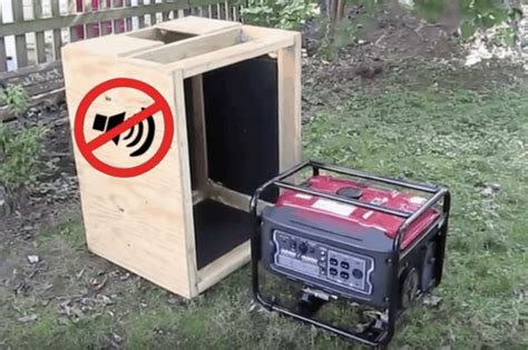 sound proof electrical box|generator noisereduction box diy plans.